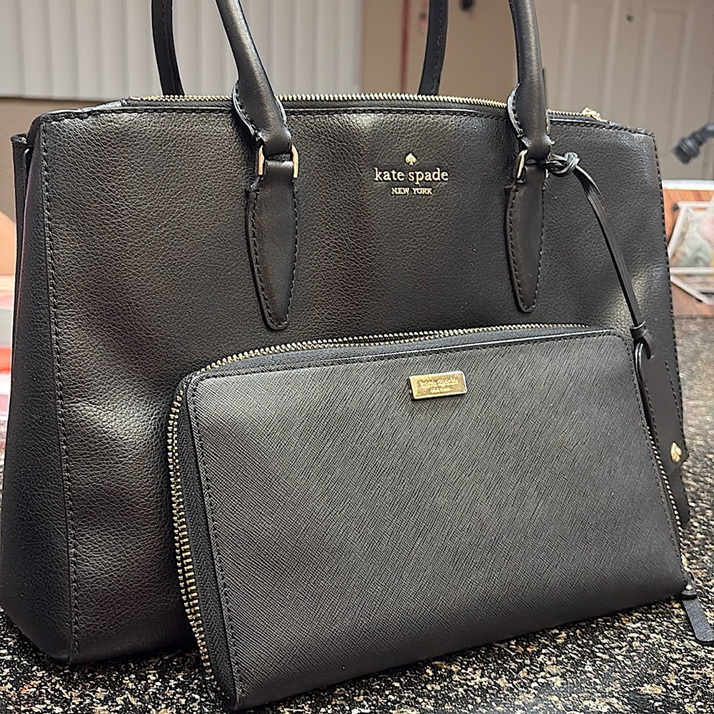 Kate Spade Leather Bag & Wallet
